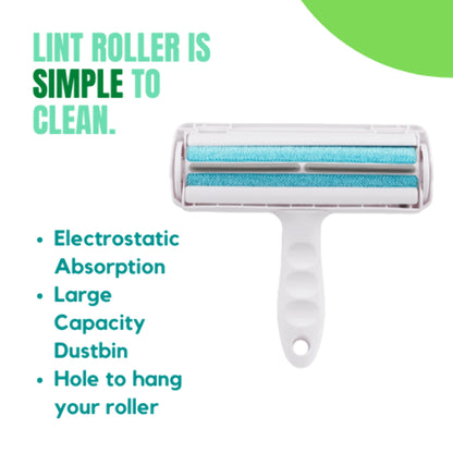 Professional Pet Hair Remover Roller for Furniture, Upholstery, Carpets, and Vehicle Interiors