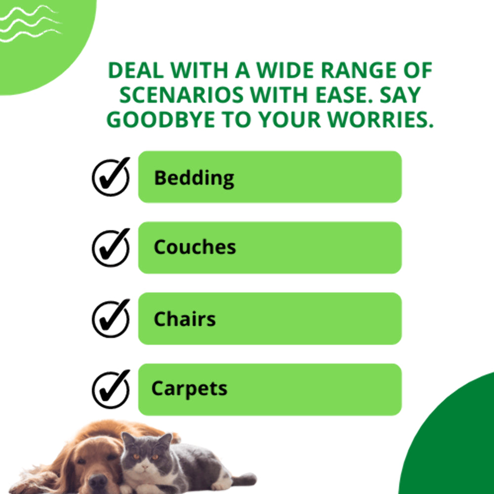 Professional Pet Hair Remover Roller for Furniture, Upholstery, Carpets, and Vehicle Interiors