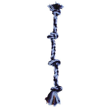 Flossy Chews Large 27" 4-Knot Tug Rope Dog Toy in Assorted Colors